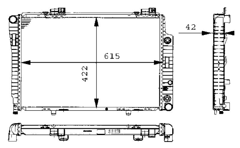 MAHLE CR 248 000S Kühlmittelkühler von MAHLE