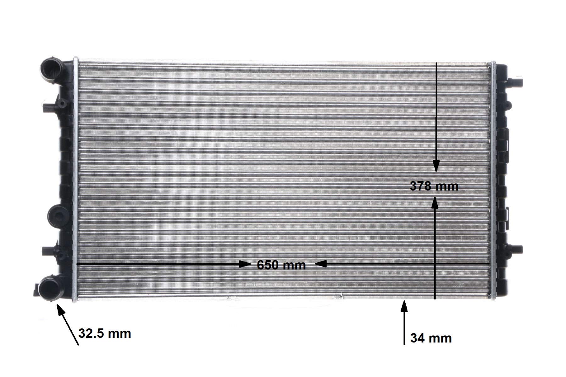 MAHLE CR 477 001S Kühler Motorkühlung mit Schnellkupplungen u.a. passend für VW NEW BEETLE (9C1/ 1C1) MAHLE CR 477 001S Kühler Motorkühlung mit Schnellkupplungen u.a. passend für VW NEW BEETLE (9C1/ 1C1) von MAHLE