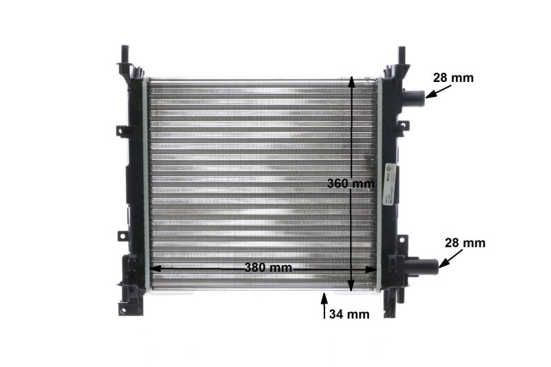 MAHLE CR 626 000S Kühler Motorkühlung u.a. passend für FORD KA (RB_) von MAHLE