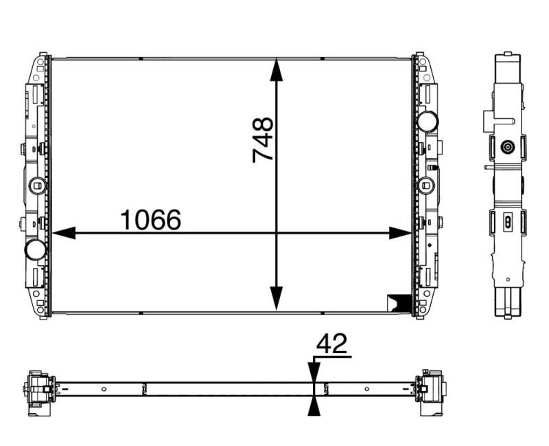 MAHLE CR 688 001P Kühlmittelkühler PREMIUM LINE von MAHLE