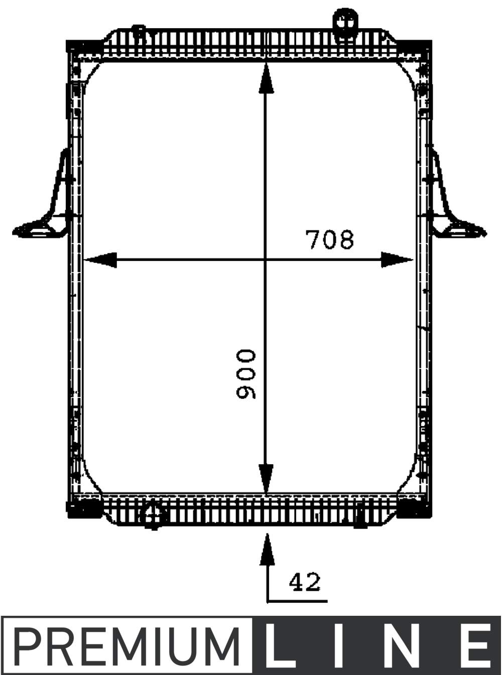 MAHLE CR 698 000P Kühlmittelkühler BEHR PREMIUM LINE MAHLE CR 698 000P Kühlmittelkühler BEHR PREMIUM LINE von MAHLE