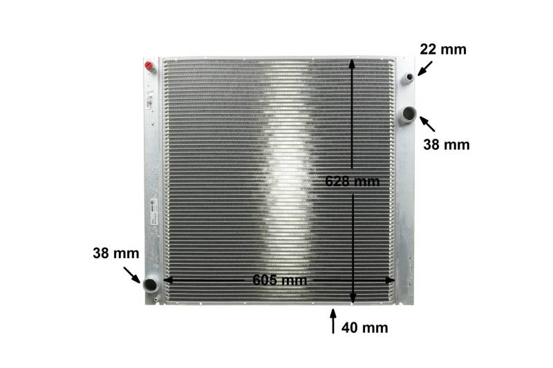 MAHLE CR 765 000P Kühlmittelkühler PREMIUM LINE von MAHLE