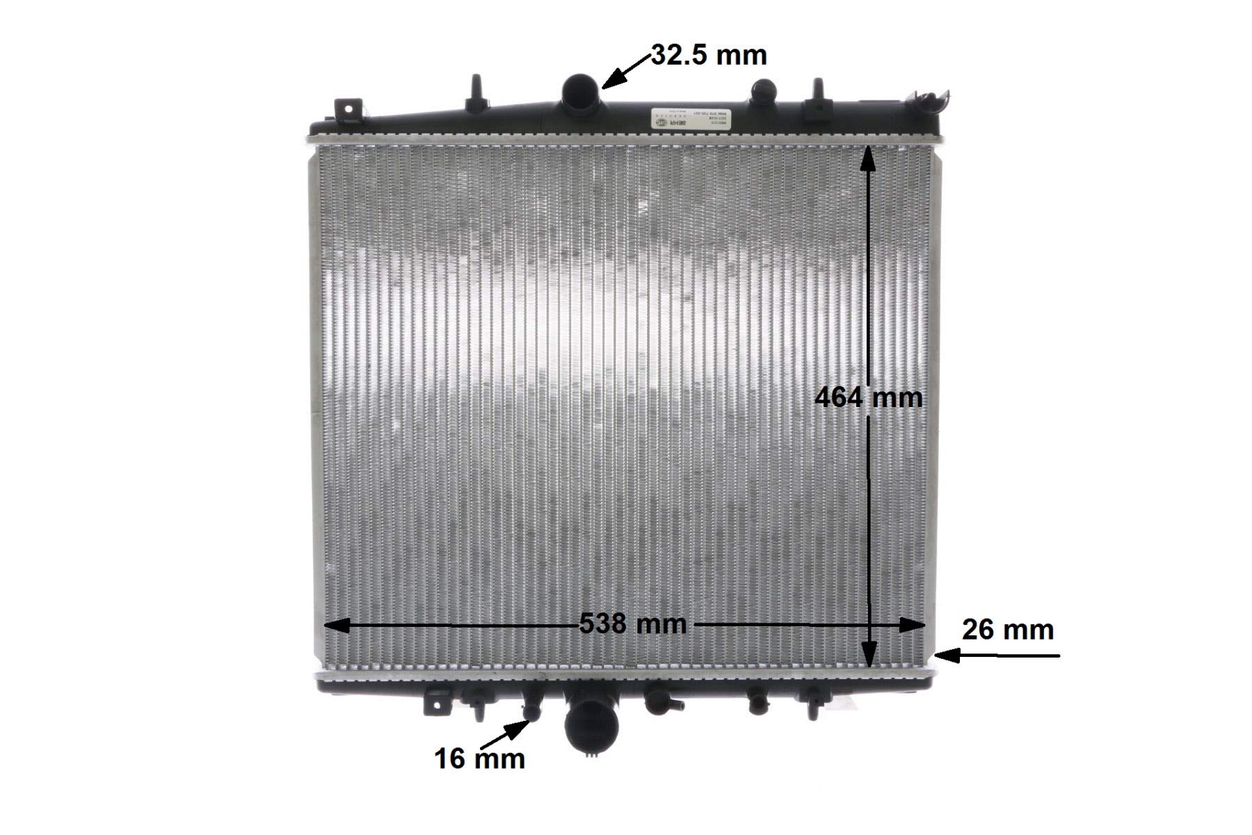 MAHLE CR 852 000S Kühlmittelkühler BEHR MAHLE CR 852 000S Kühlmittelkühler BEHR von MAHLE