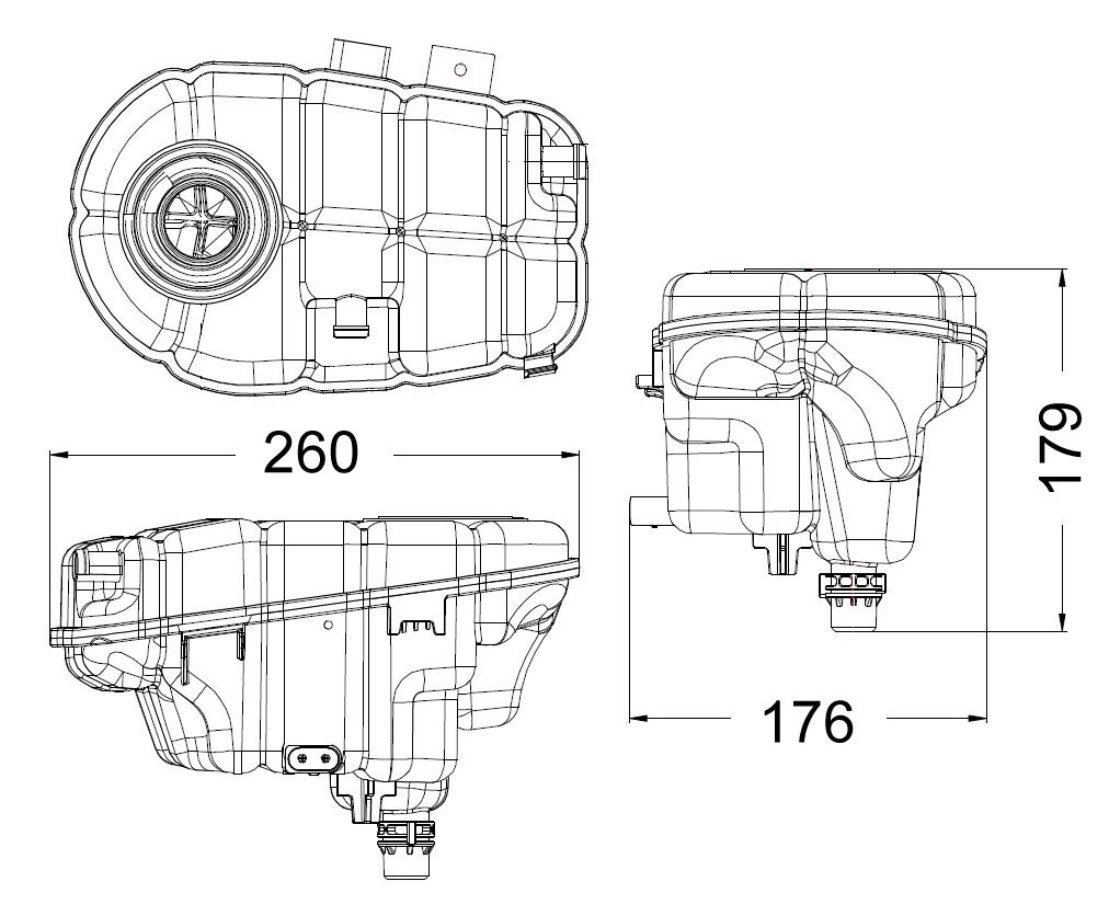 MAHLE CRT 60 000S Ausgleichsbehälter Kühlmittel u.a. passend für A6 C7 (4G2/ 4GC) MAHLE CRT 60 000S Ausgleichsbehälter Kühlmittel u.a. passend für A6 C7 (4G2/ 4GC) von MAHLE
