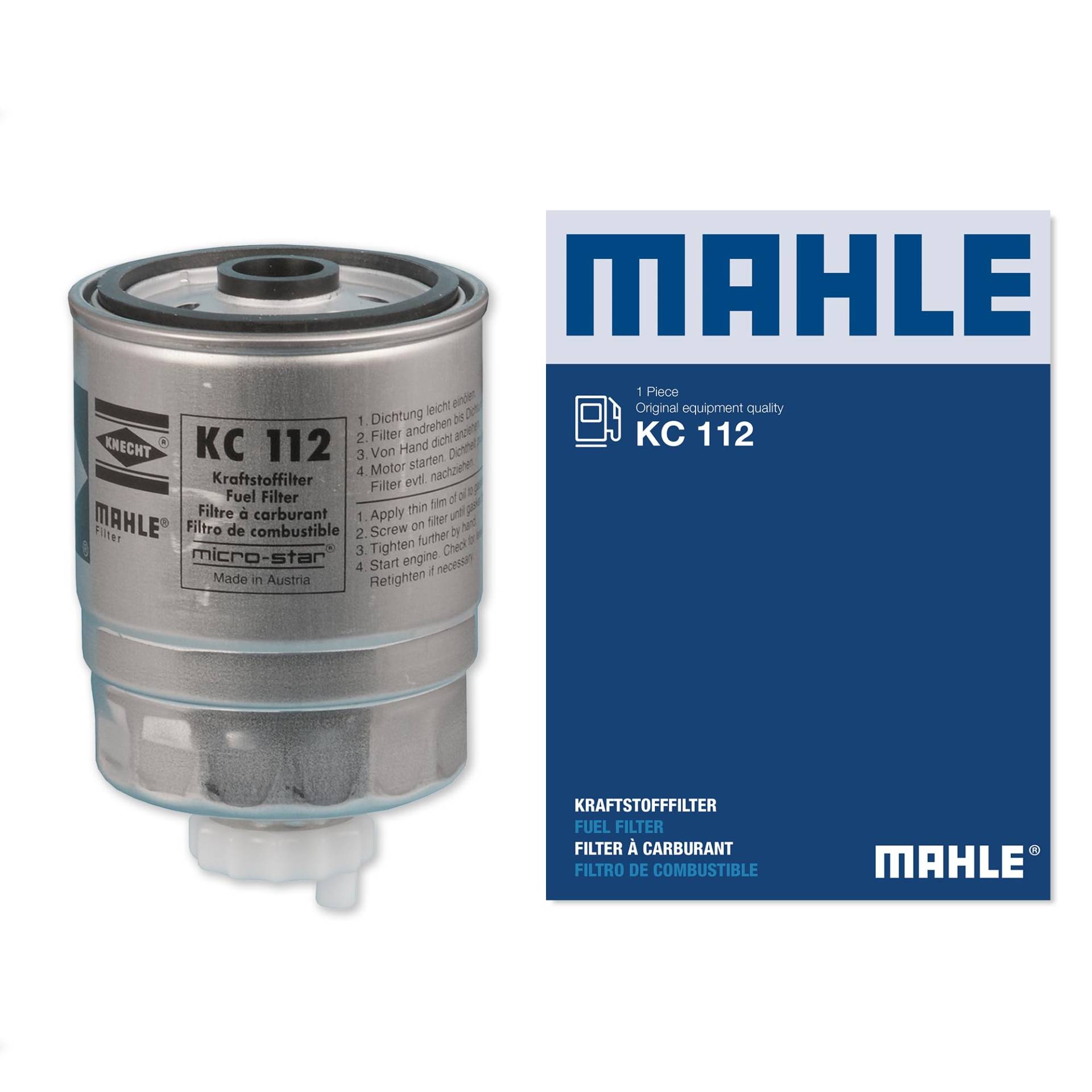 MAHLE KC 63/1D Kraftstofffilter Anschraubfilter 87MMu.a. passend für MERCEDES 124 Stufenheck (W124) MAHLE KC 63/1D Kraftstofffilter Anschraubfilter 87MMu.a. passend für MERCEDES 124 Stufenheck (W124) von MAHLE