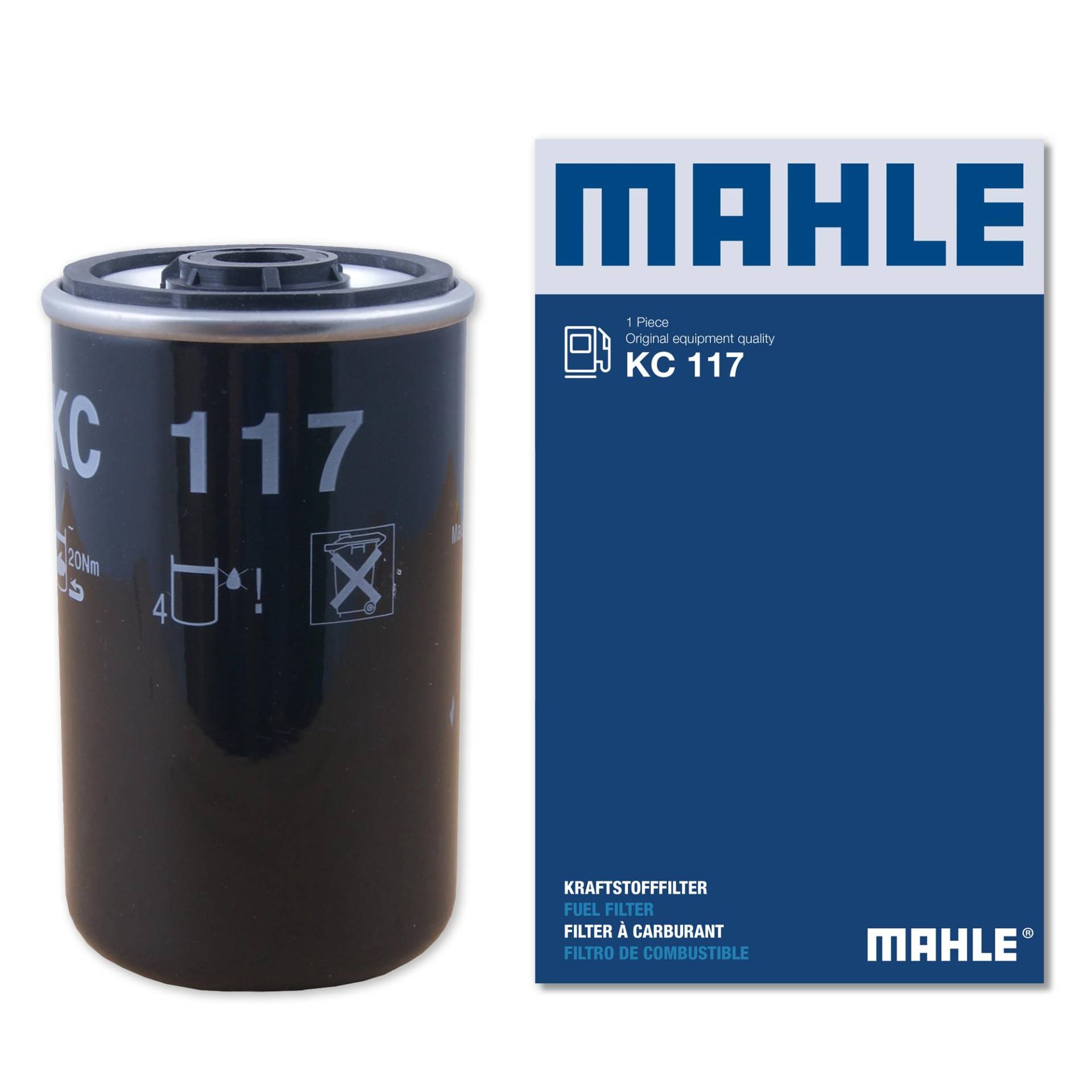 MAHLE KC 117 Kraftstofffilter Anschraubfilter 76MMu.a. passend für DAF MAHLE KC 117 Kraftstofffilter Anschraubfilter 76MMu.a. passend für DAF von MAHLE