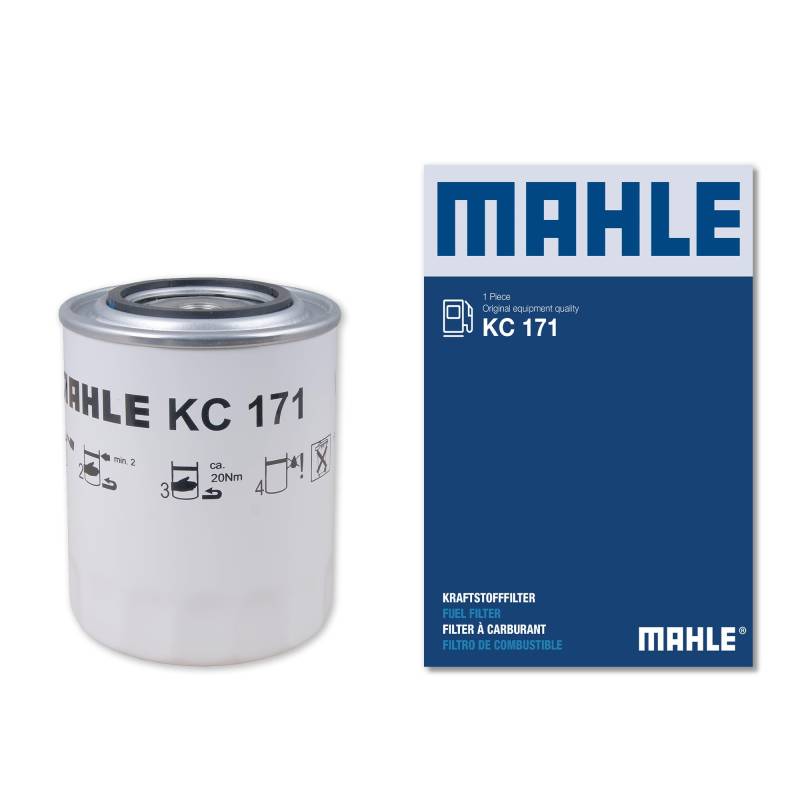 MAHLE KC 171 Kraftstofffilter Anschraubfilter 108MMu.a. passend für FORD RENAULT ASTRA STEYR von MAHLE