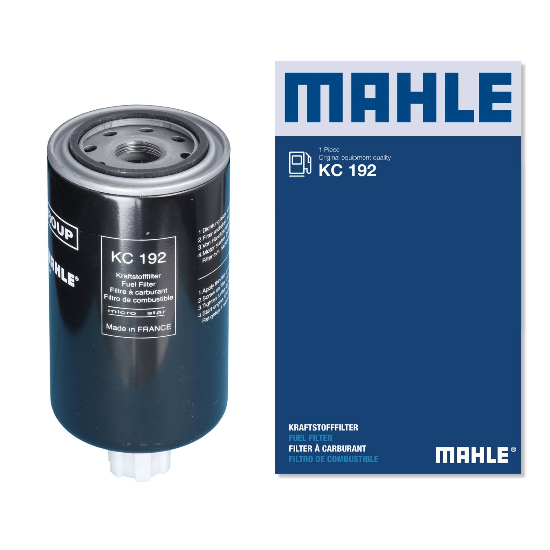 MAHLE KC 192 Kraftstofffilter Anschraubfilter 93,5MMu.a. passend für FORD GMCKRUPP VOLVO DAEWOO MAHLE KC 192 Kraftstofffilter Anschraubfilter 93,5MMu.a. passend für FORD GMCKRUPP VOLVO DAEWOO von MAHLE
