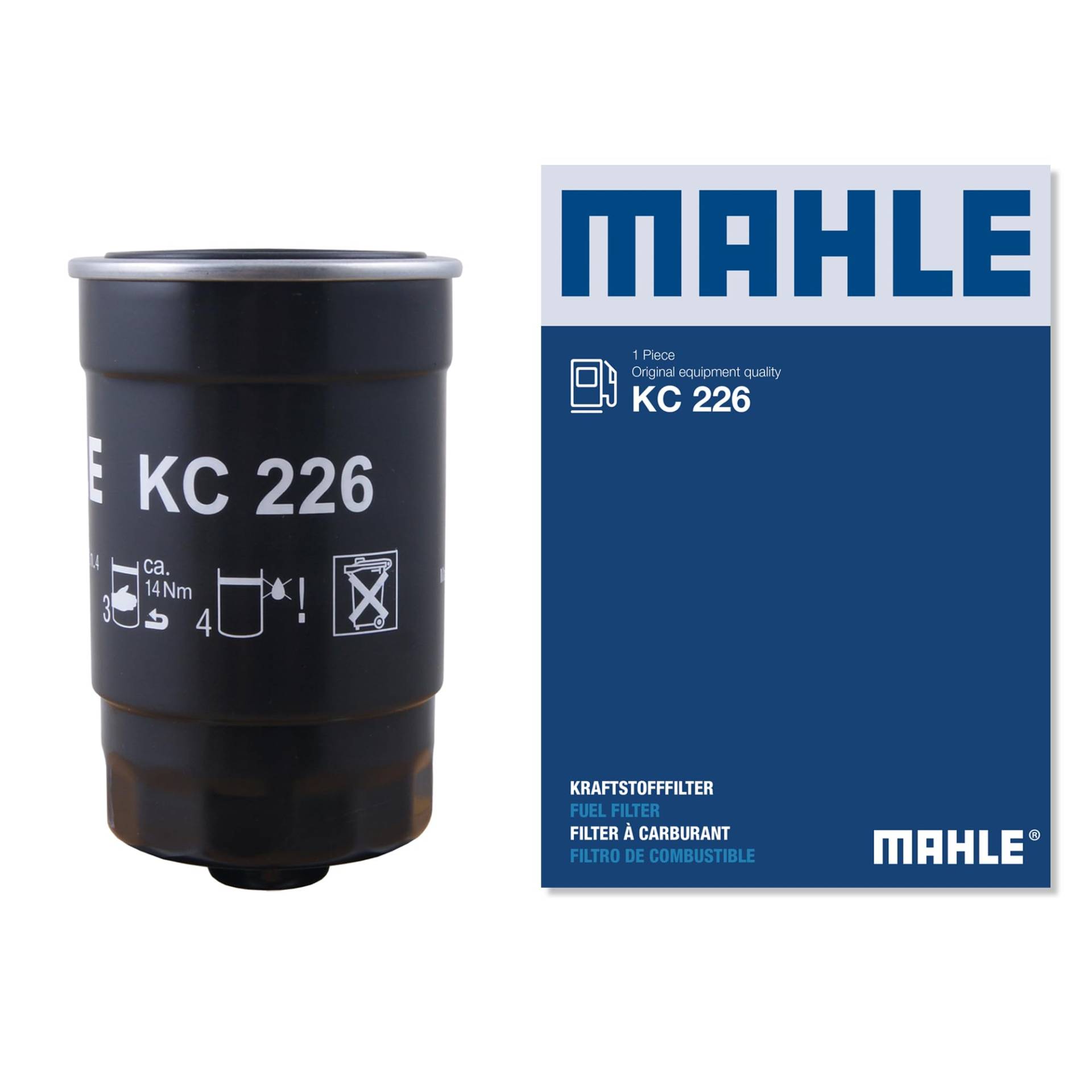 MAHLE KC 226 Kraftstofffilter von MAHLE