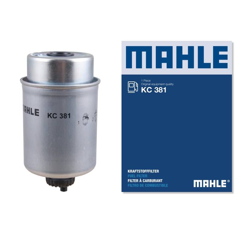 MAHLE KC 381 Kraftstofffilter Anschraubfilter 79MMu.a. passend für VOLVO MASSEY FERGUSON LIEBHERR von MAHLE