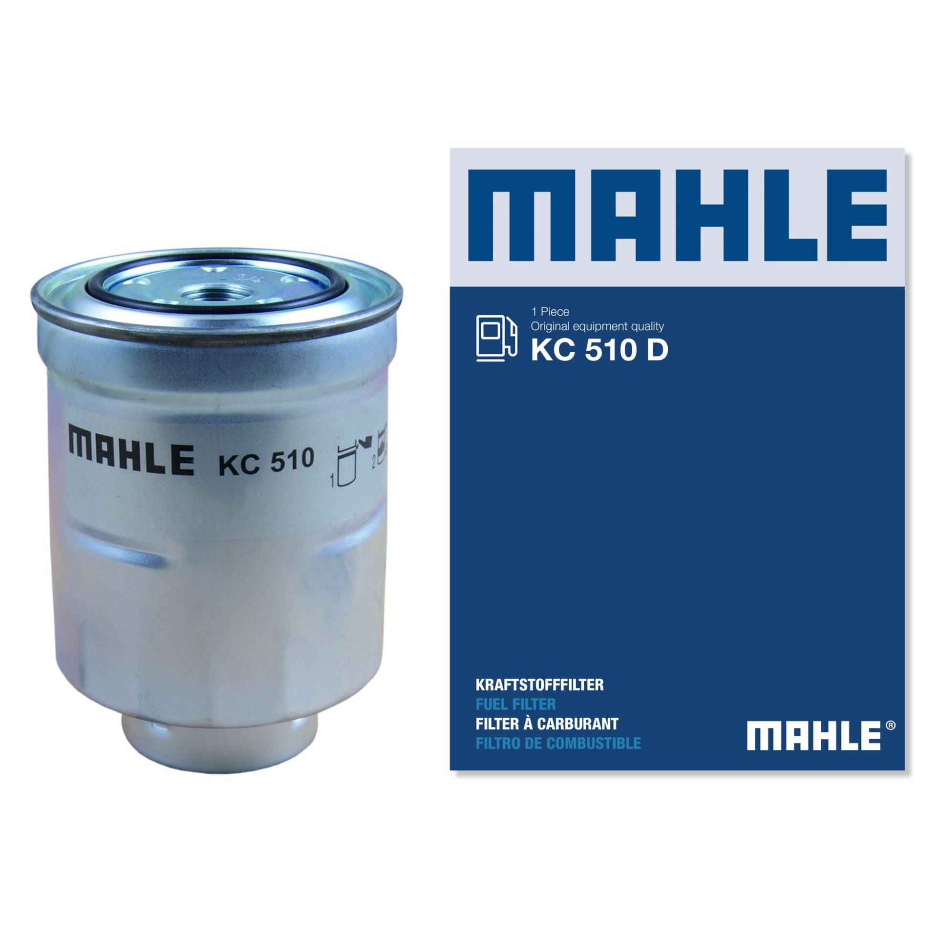 MAHLE KC 510D Kraftstofffilter Anschraubfilter u.a. passend für TOYOTA LAND CRUISER PRADO (_J15_) von MAHLE