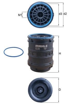 MAHLE KC 634D Kraftstofffilter Anschraubfilter 114,2MMu.a. passend für MACK RENAULT VOLVO RENAULT MAHLE KC 634D Kraftstofffilter Anschraubfilter 114,2MMu.a. passend für MACK RENAULT VOLVO RENAULT von MAHLE