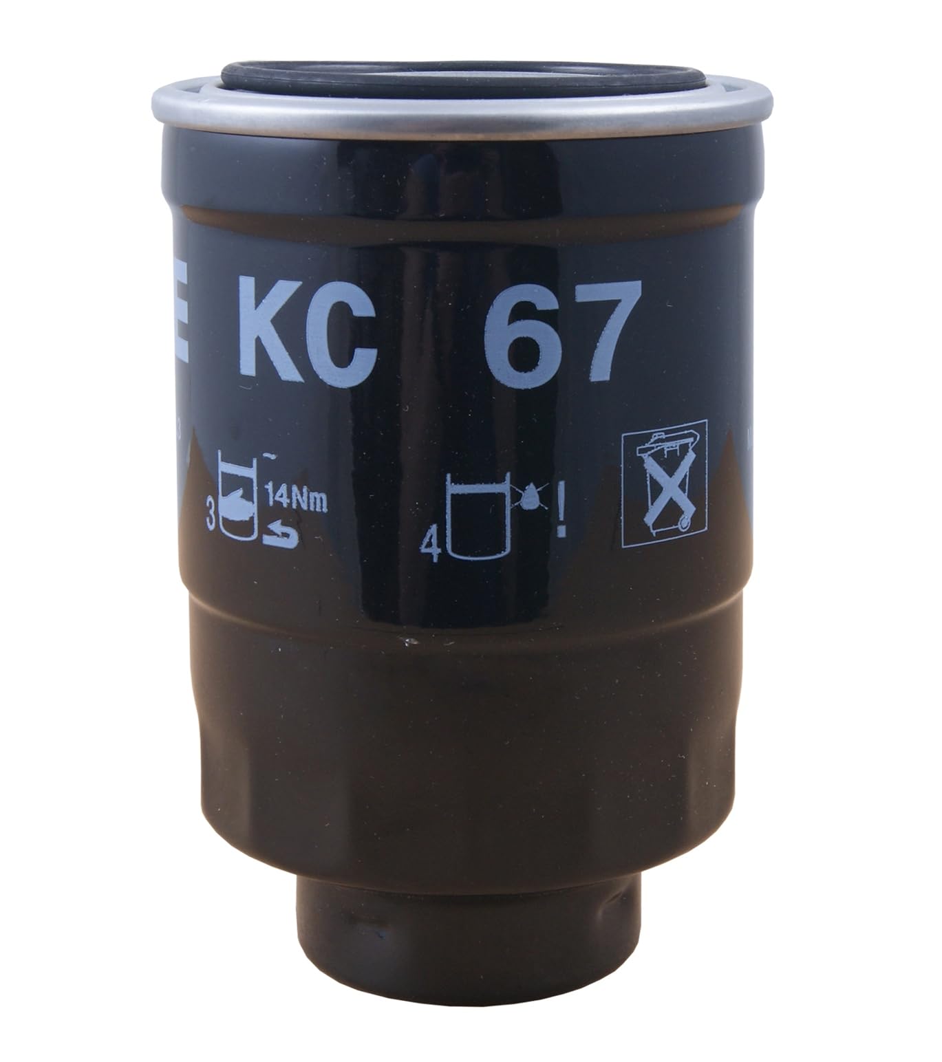 MAHLE KC 67 Kraftstofffilter Anschraubfilter u.a. passend für NISSAN TRADE Pritsche/Fahrgestell von MAHLE