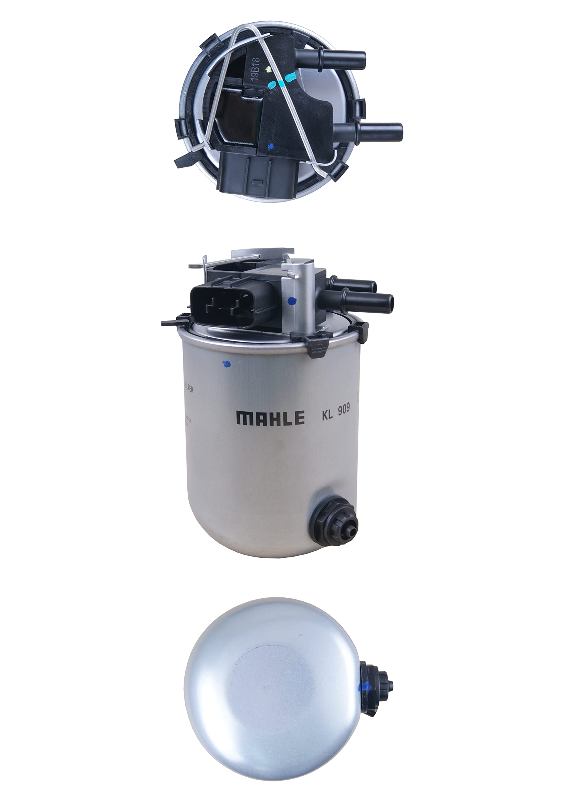 MAHLE KL 872/7 Kraftstofffilter Leitungsfilter 58MMu.a. passend für BMW 5 (G30/ F90) von MAHLE