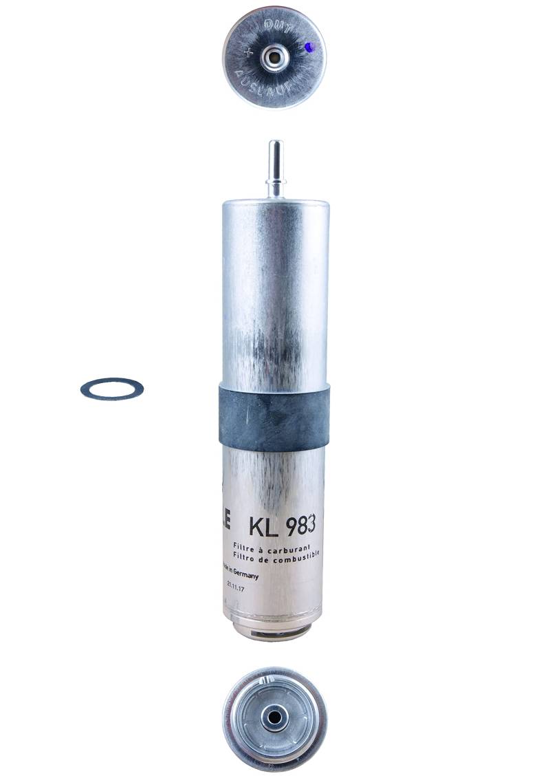 MAHLE KL 950 Kraftstofffilter Leitungsfilter 86,5MMu.a. passend für MERCEDES VITO Kasten (W447) von MAHLE