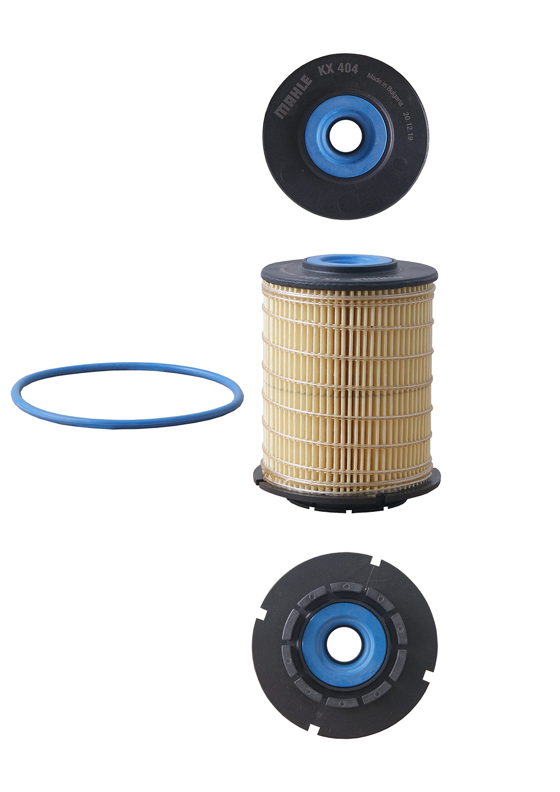 MAHLE KX 398 Kraftstofffilter Filtereinsatz 93,2MMu.a. passend für FIAT DOBLO Cargo (263_) von MAHLE
