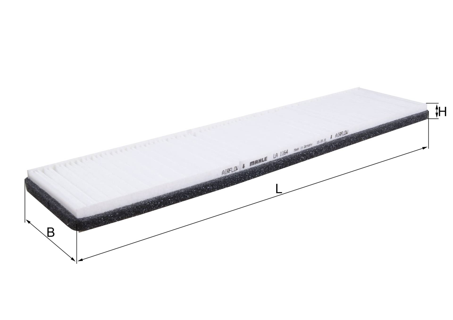 MAHLE LA 1164 Innenraumfilter Partikelfilter u.a. passend für IRISBUS AGORA MAHLE LA 1164 Innenraumfilter Partikelfilter u.a. passend für IRISBUS AGORA von MAHLE