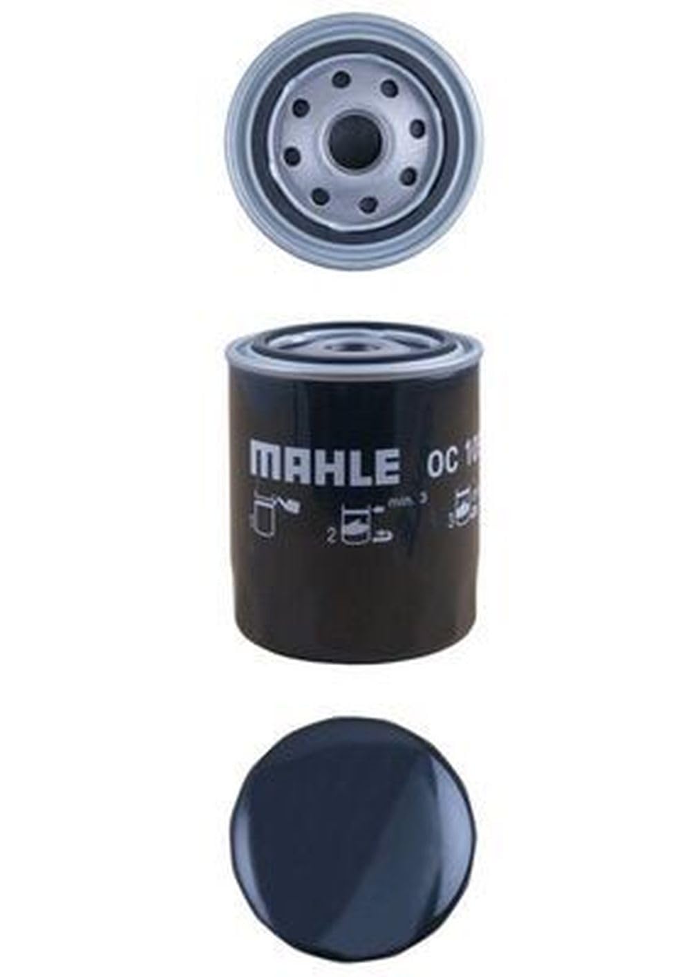 MAHLE OC 105 Ölfilter Anschraubfilter u.a. passend für VW TRANSPORTER T4 Kasten von MAHLE
