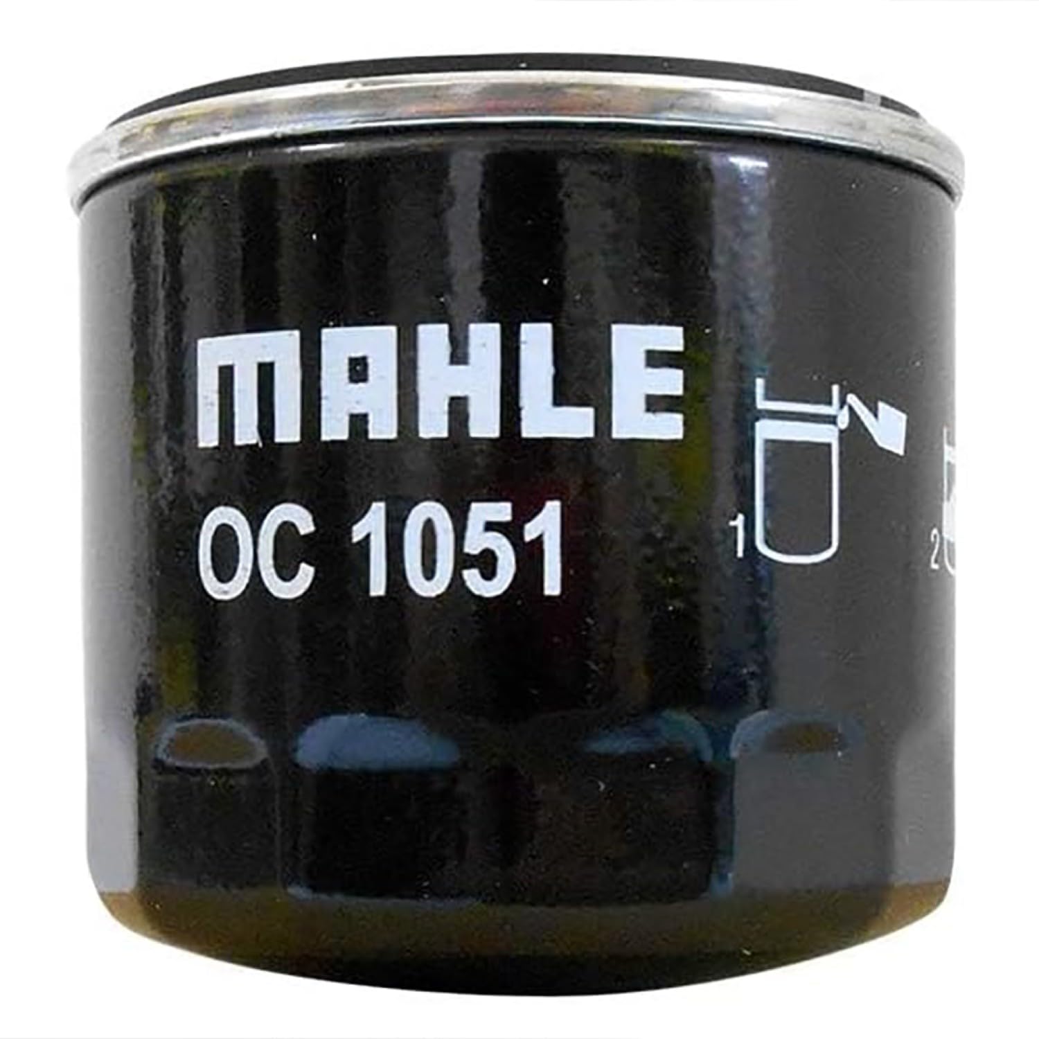 MAHLE OC 1051 Ölfilter Anschraubfilter 75MMu.a. passend für FORD FIESTA III (GFJ) von MAHLE