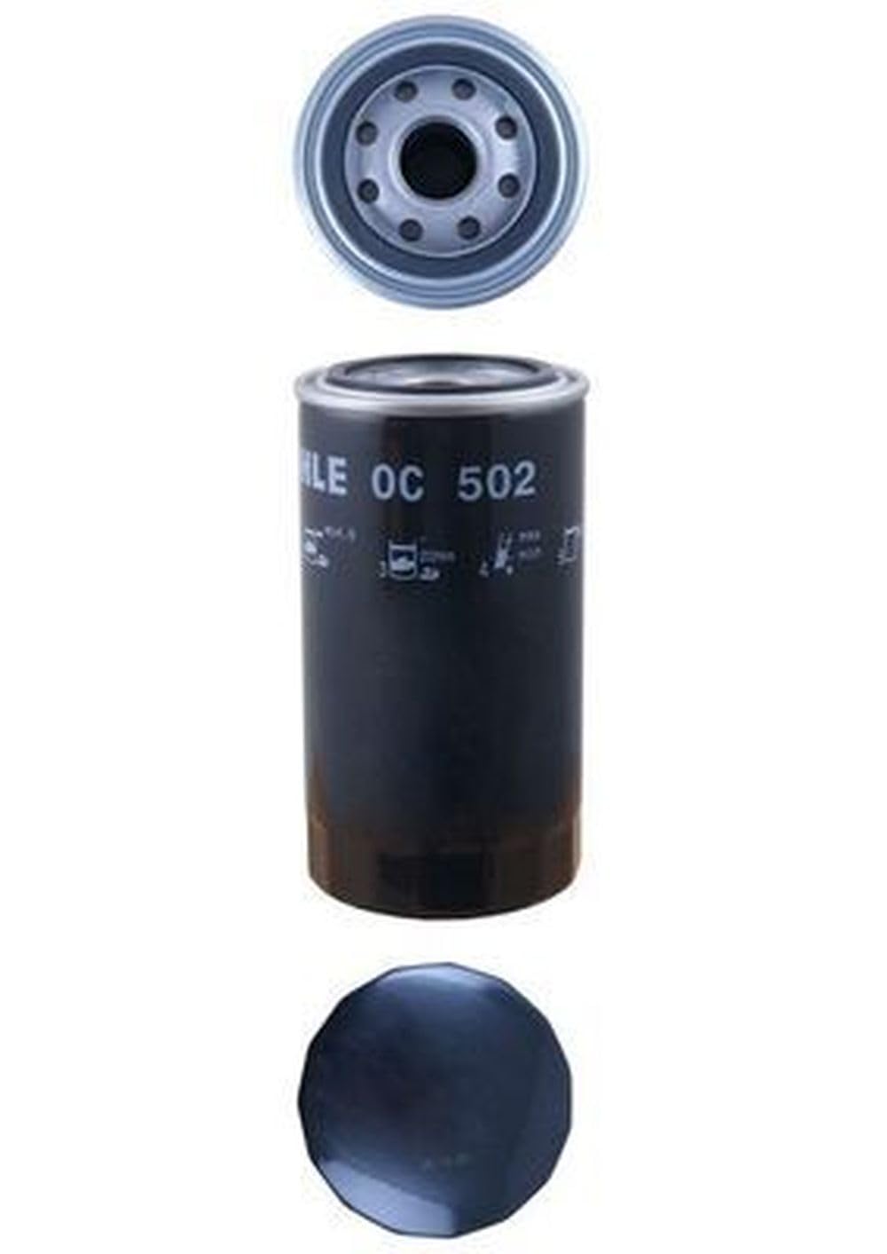 MAHLE OC 502 Ölfilter Anschraubfilter 93,5MMu.a. passend für FORD SCANIA VW NEW HOLLAND MAHLE OC 502 Ölfilter Anschraubfilter 93,5MMu.a. passend für FORD SCANIA VW NEW HOLLAND von MAHLE