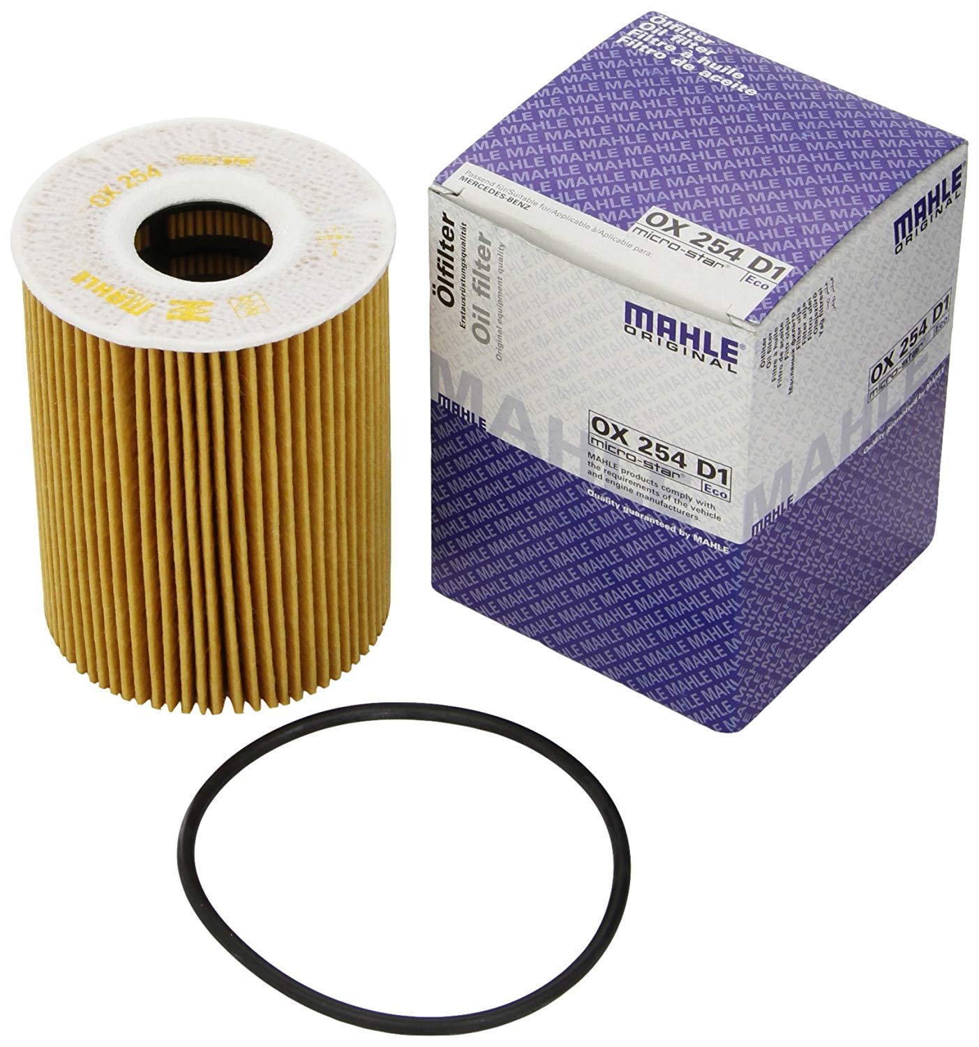 MAHLE OX 254D1 Ölfilter Filtereinsatz 83MMu.a. passend für MCLAREN 720S von MAHLE