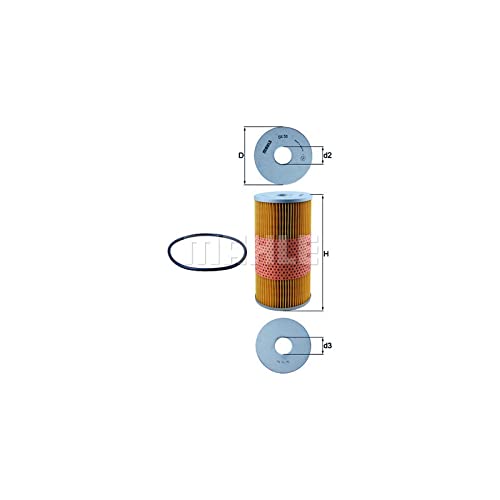 MAHLE OX 55D Ölfilter Filtereinsatz u.a. passend für DAF MAN von MAHLE
