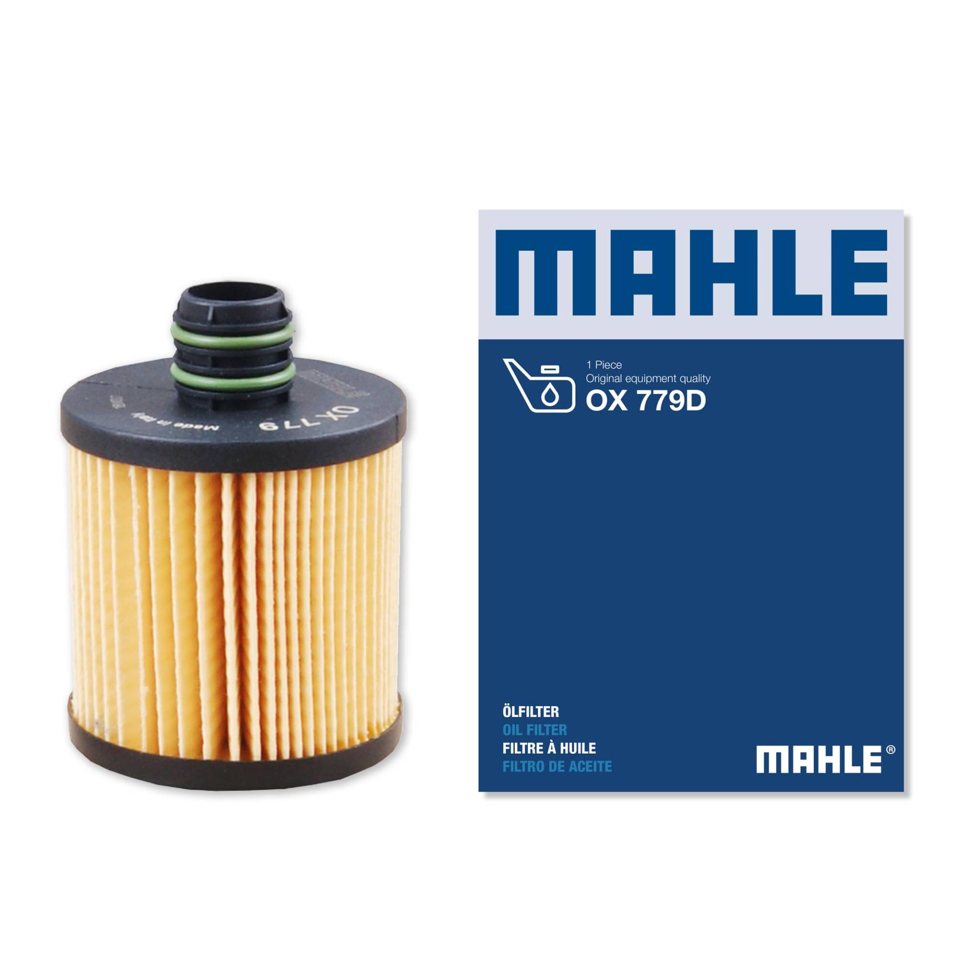 MAHLE OX 779D Ölfilter Filtereinsatz 72,1MMu.a. passend für ALFA ROMEO GIULIETTA (940_) von MAHLE