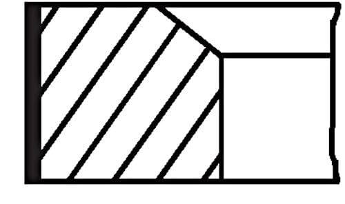 MAHLE Original Kolbenringsatz von MAHLE