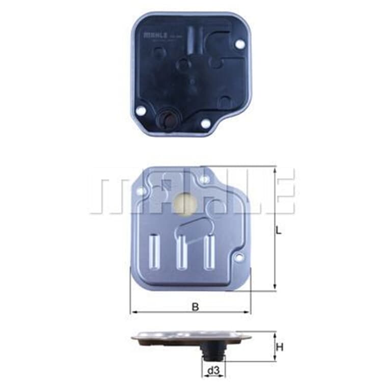 Mahle Hydraulikfilter Hyundai Kia Mahle Hydraulikfilter Hyundai Kia von MAHLE