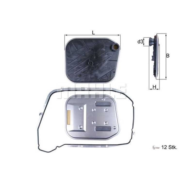 Mahle Hydraulikfilter f?r Automatik Audi A4 A5 A6 A7 A8 Q5 Mahle Hydraulikfilter f?r Automatik Audi A4 A5 A6 A7 A8 Q5 von MAHLE