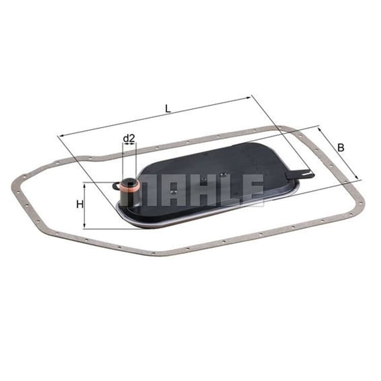 Mahle Hydraulikfilter f?r Automatik Audi Porsche Skoda VW Mahle Hydraulikfilter f?r Automatik Audi Porsche Skoda VW von MAHLE