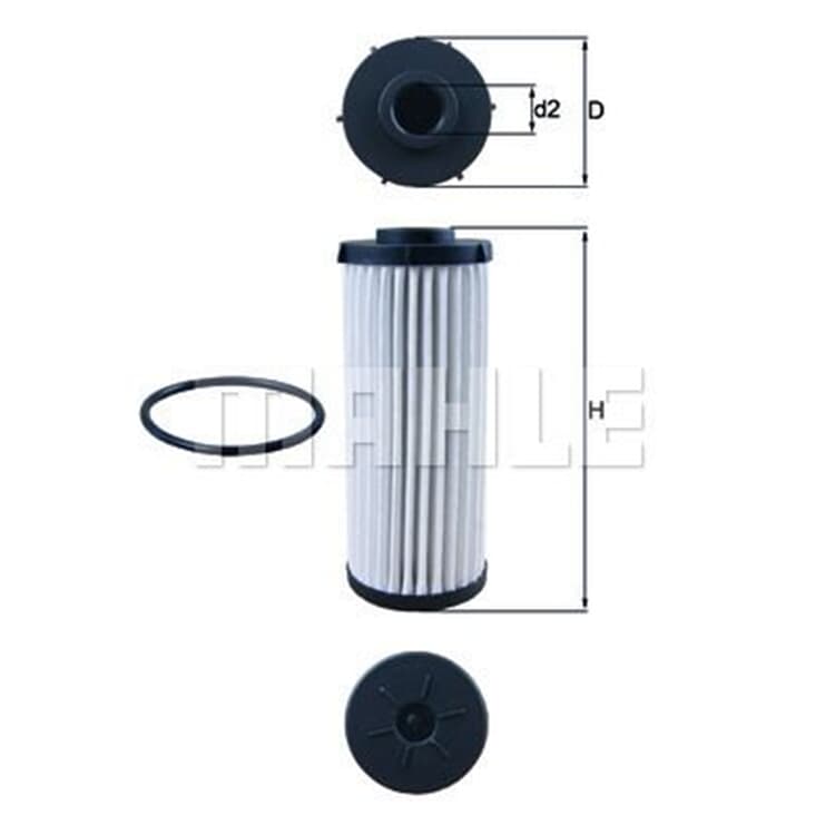 Mahle Hydraulikfilter f?r Automatik Audi Seat Skoda VW Mahle Hydraulikfilter f?r Automatik Audi Seat Skoda VW von MAHLE