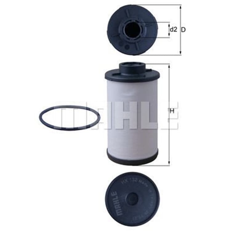 Mahle Hydraulikfilter f?r Automatik Audi Seat Skoda VW Mahle Hydraulikfilter f?r Automatik Audi Seat Skoda VW von MAHLE