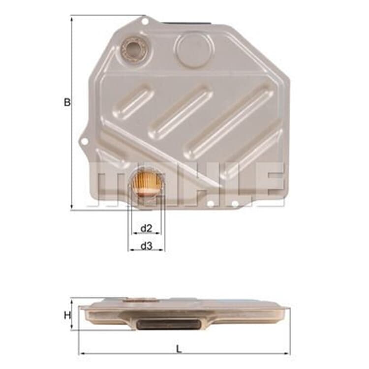Mahle Hydraulikfilter f?r Automatik Mercedes 124 E-Klasse G-Klasse S-Klasse Sl Mahle Hydraulikfilter f?r Automatik Mercedes 124 E-Klasse G-Klasse S-Klasse Sl von MAHLE