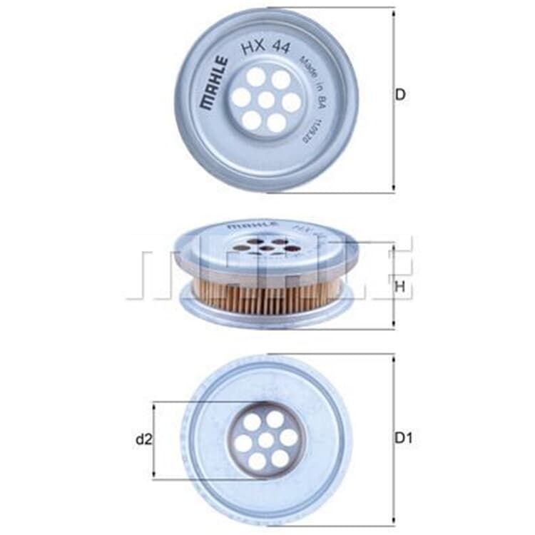 Mahle Hydraulikfilter f?r Lenkung Mercedes von MAHLE