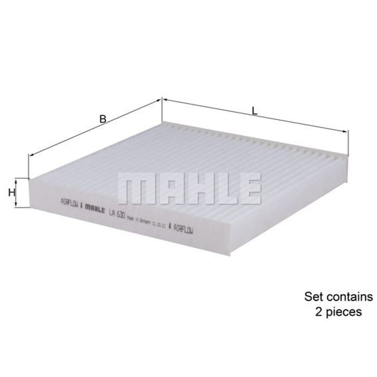 Mahle Innenraumfilter BMW X3 X4 Mahle Innenraumfilter BMW X3 X4 von MAHLE