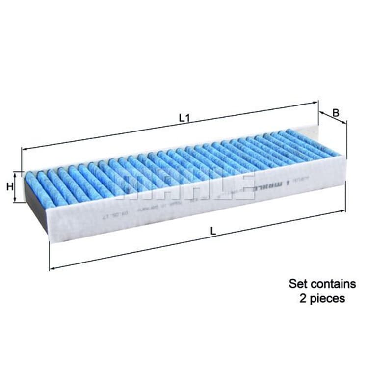 Mahle Innenraumfilter Citroen DS Opel Peugeot Toyota Mahle Innenraumfilter Citroen DS Opel Peugeot Toyota von MAHLE