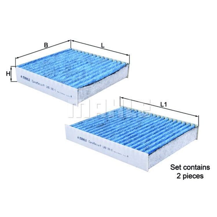 Mahle Innenraumfilter Citroen DS Peugeot von MAHLE