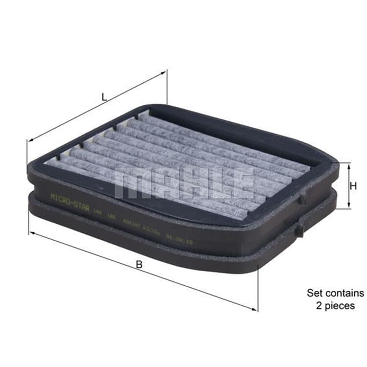 Mahle Innenraumfilter Mercedes E-Klasse Mahle Innenraumfilter Mercedes E-Klasse von MAHLE