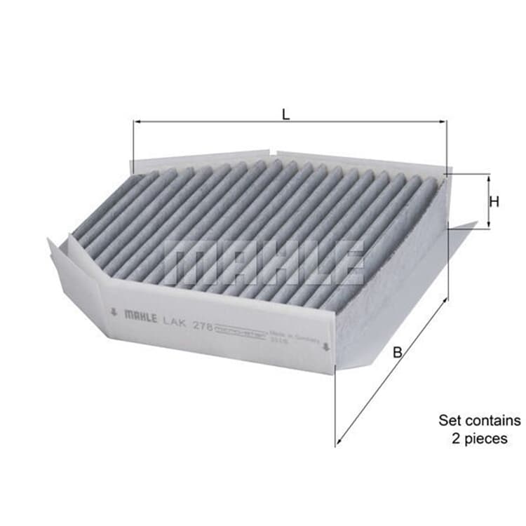 Mahle Innenraumfilter Mercedes G-Klasse Sl Slr Mahle Innenraumfilter Mercedes G-Klasse Sl Slr von MAHLE
