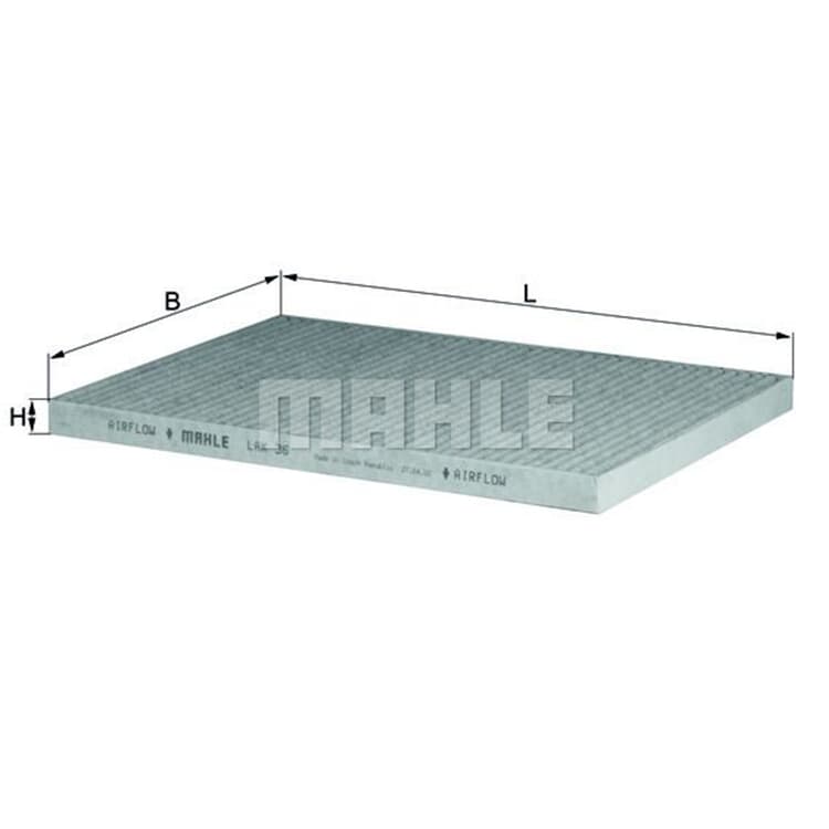 Mahle Innenraumfilter Opel Omega B von MAHLE