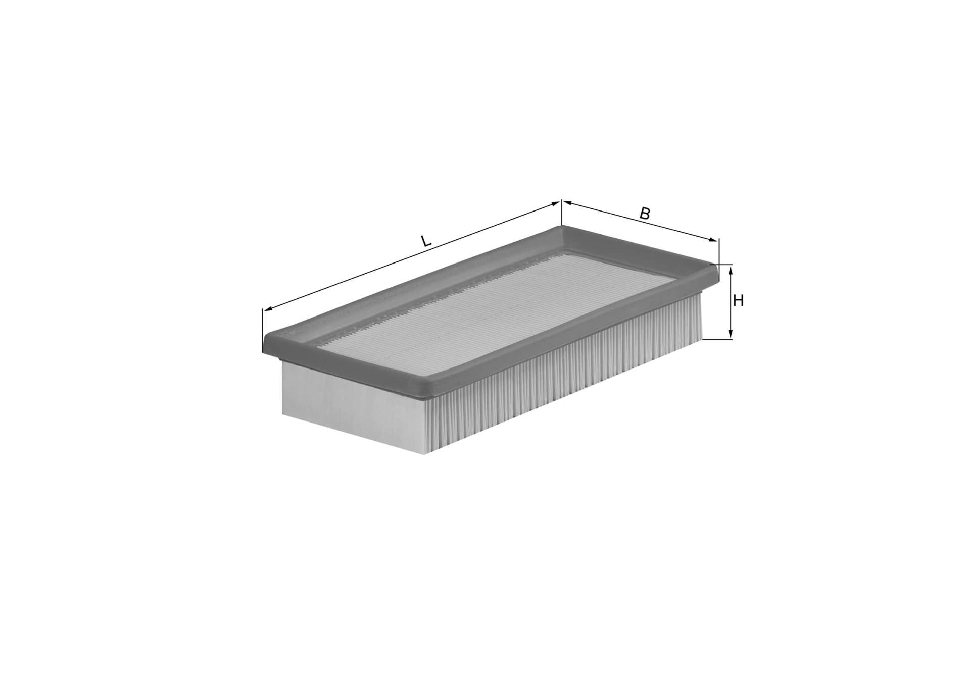 MAHLE LX 589 Luftfilter Filtereinsatz u.a. passend für FIAT TEMPRA S.W. (159_) von MAHLE