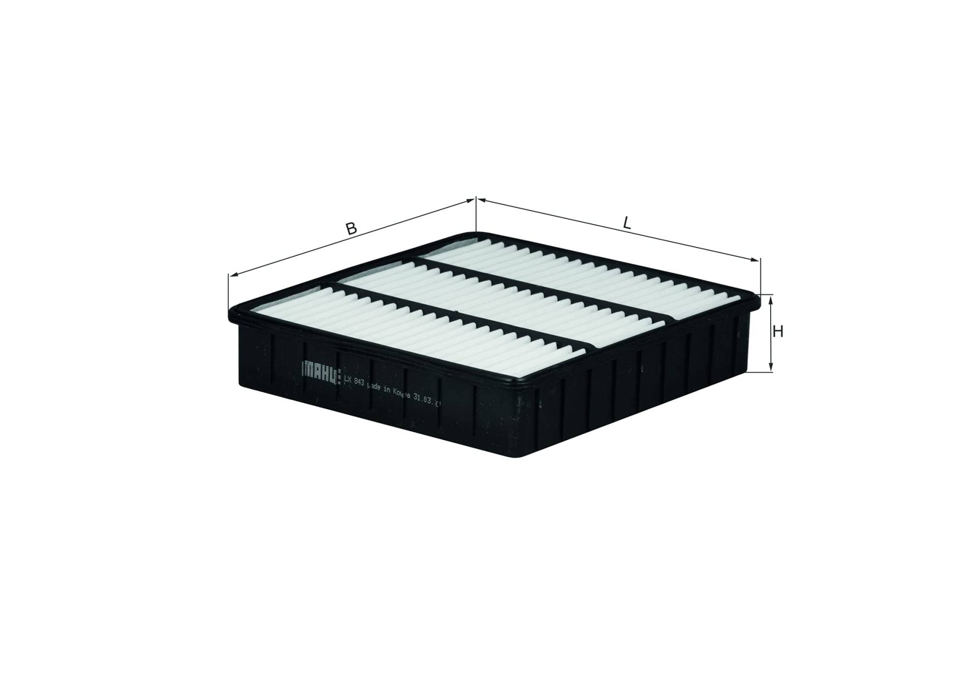 MAHLE LX 843 Luftfilter Filtereinsatz u.a. passend für LANCER V (CB_A/ CD_A/ CE_A) MAHLE LX 843 Luftfilter Filtereinsatz u.a. passend für LANCER V (CB_A/ CD_A/ CE_A) von MAHLE