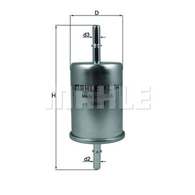 Mahle Kraftstofffilter Audi Jaguar Saab Seat Skoda VW Mahle Kraftstofffilter Audi Jaguar Saab Seat Skoda VW von MAHLE