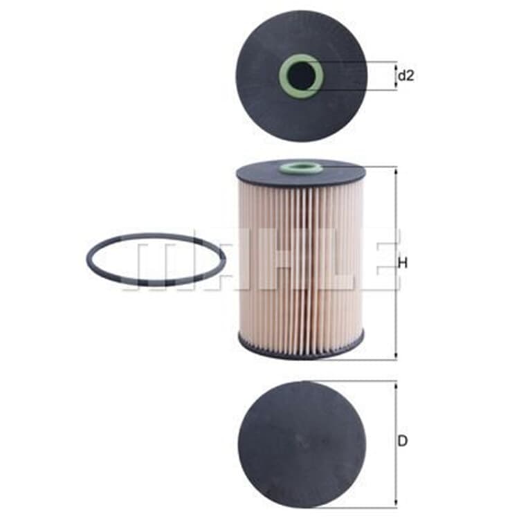 Mahle Kraftstofffilter Audi Seat Skoda VW Mahle Kraftstofffilter Audi Seat Skoda VW von MAHLE