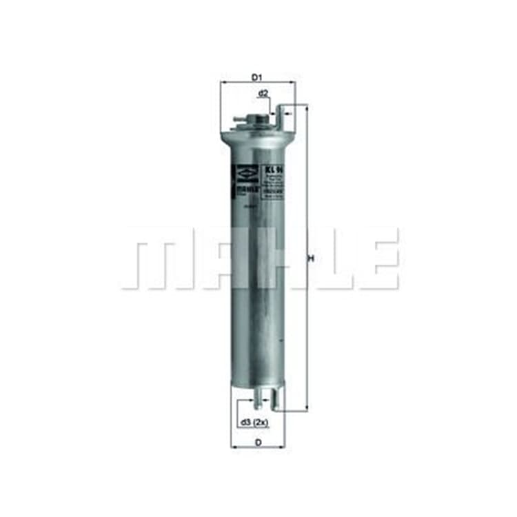 Mahle Kraftstofffilter BMW 5er 7er X5 Mahle Kraftstofffilter BMW 5er 7er X5 von MAHLE