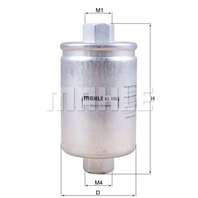 Mahle Kraftstofffilter Cadillac Chevrolet Daewoo Jagu Land Rover Lotus Mahle Kraftstofffilter Cadillac Chevrolet Daewoo Jagu Land Rover Lotus von MAHLE