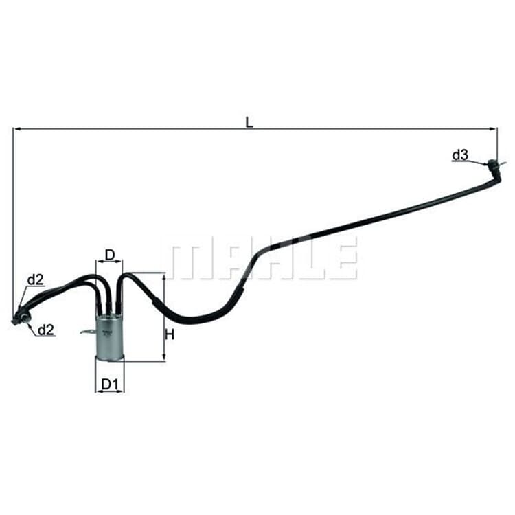 Mahle Kraftstofffilter Chrysler Voyager Mahle Kraftstofffilter Chrysler Voyager von MAHLE
