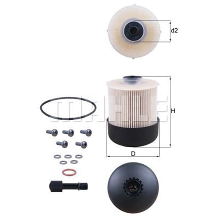 Mahle Kraftstofffilter Dacia Renault Mahle Kraftstofffilter Dacia Renault von MAHLE