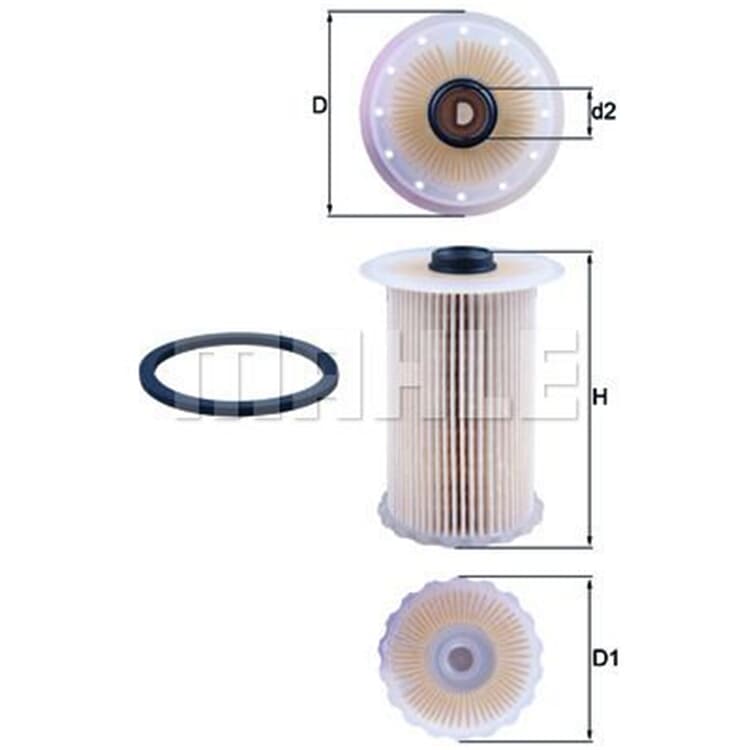 Mahle Kraftstofffilter Ford C-Max Focus Galaxy Mondeo S-Max Mahle Kraftstofffilter Ford C-Max Focus Galaxy Mondeo S-Max von MAHLE